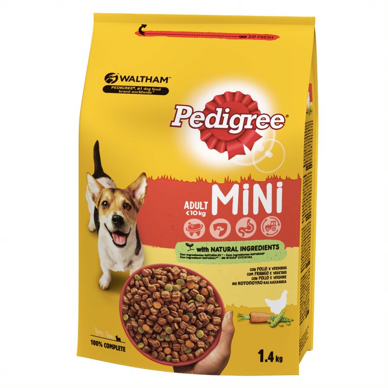 pedigree mini junior chicken kg.1.4